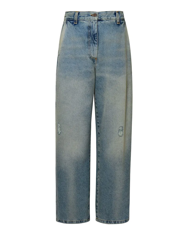 Palm Angels Bootcut Jeans - Hellblau Hellblau
