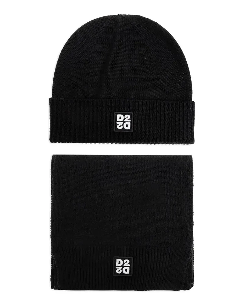 Dsquared2 Handschuhe - Schwarz Schwarz
