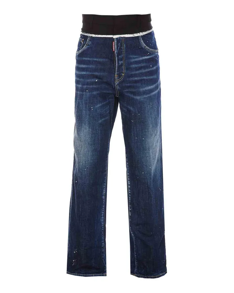 Dsquared2 Bootcut Jeans - Blau