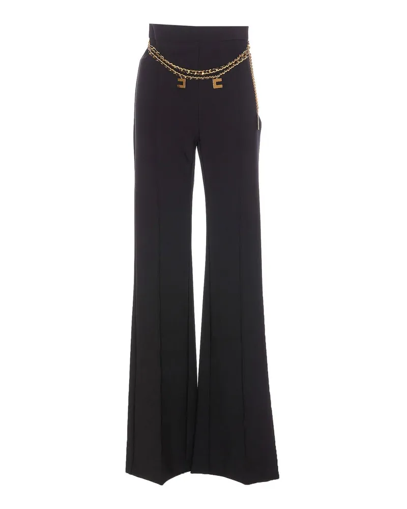 Elisabetta Franchi Casual Hose - Schwarz Schwarz