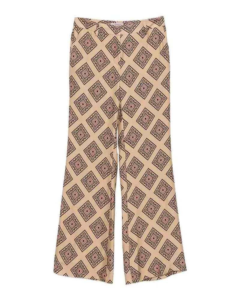 Alberto Biani Casual Hose - Braun Braun