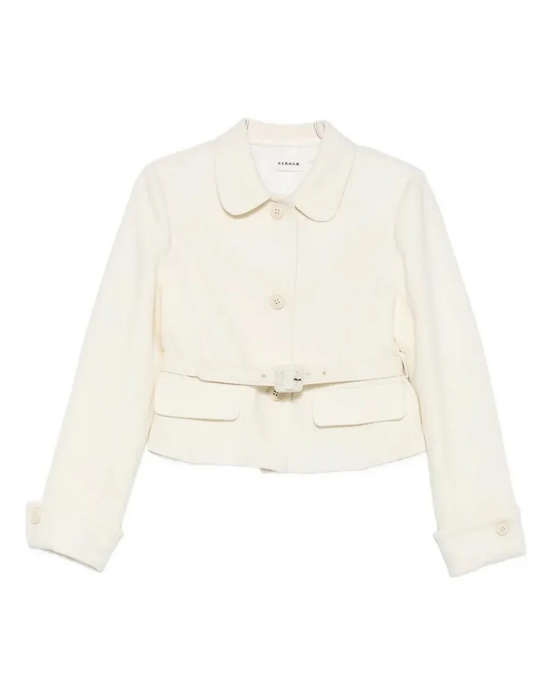 P.A.R.O.S.H. P. A.R. O H. Casualjacke - Creme Creme