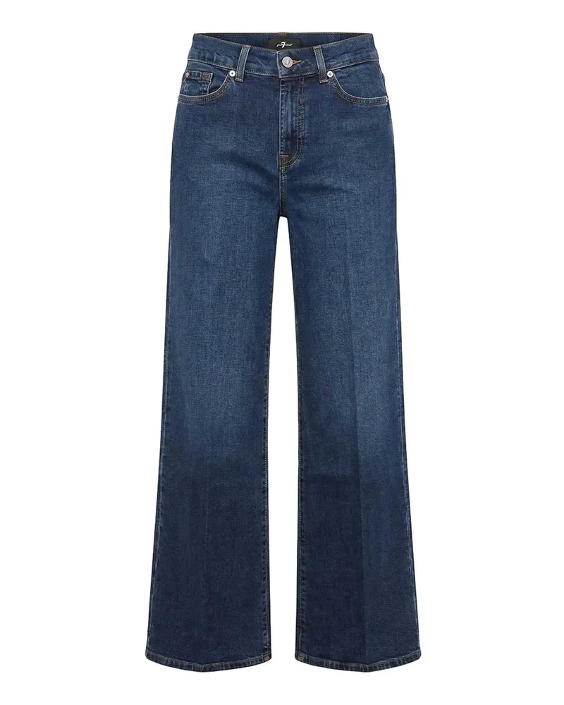 7 for all mankind Straight Leg Jeans - Blau Blau