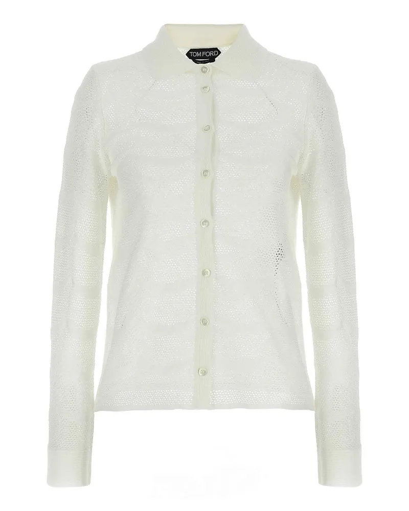 Tom Ford Cardigan - Weiß Weiß