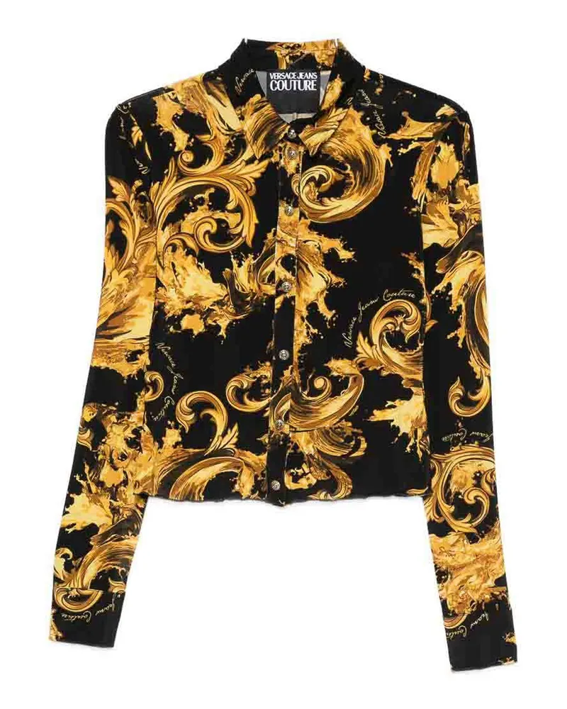 Versace Jeans Hemd - Schwarz Schwarz