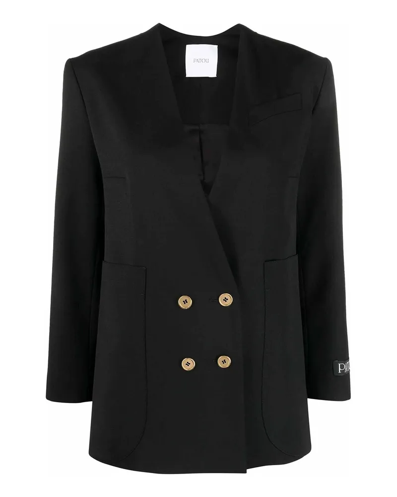 Patou Blazer - Schwarz Schwarz