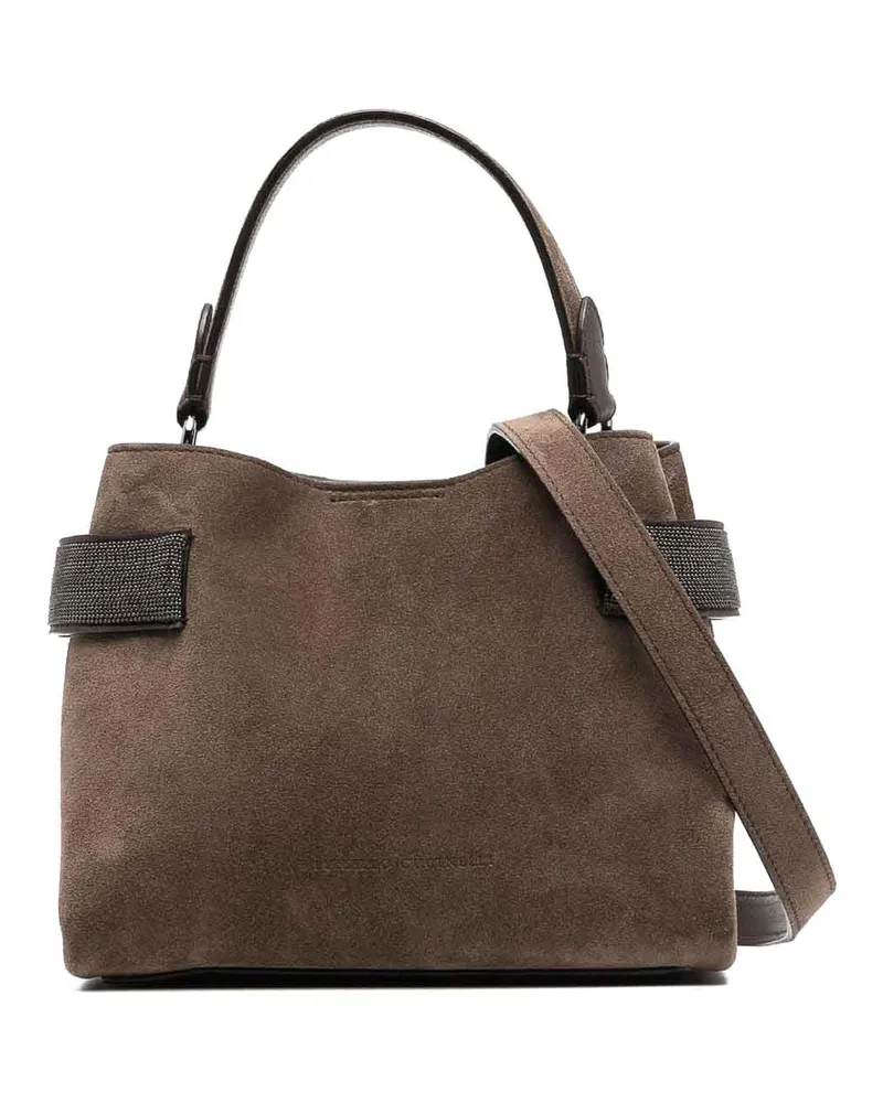 Brunello Cucinelli Shopper - Dunkelbraun Dunkelbraun