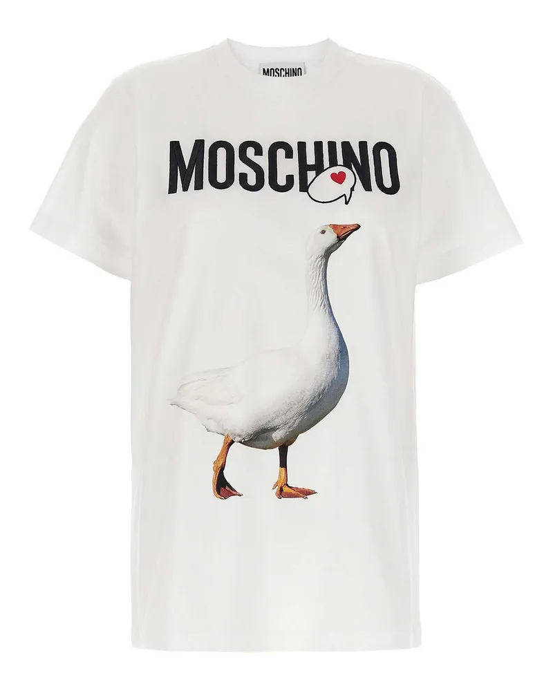 Moschino T-Shirt - Weiß Weiß