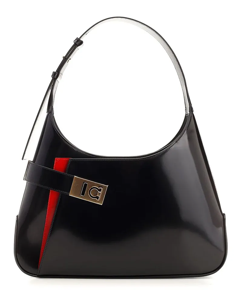 Ferragamo Umhängetasche - Schwarz Schwarz