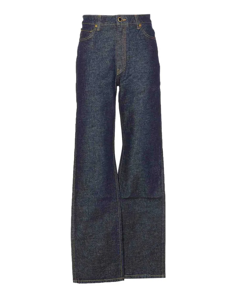 KHAITE Bootcut Jeans - Blau Blau