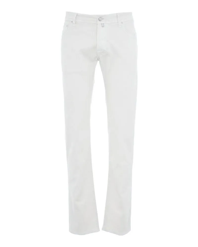 Jacob Cohën Casual Hose - Weiß Weiß