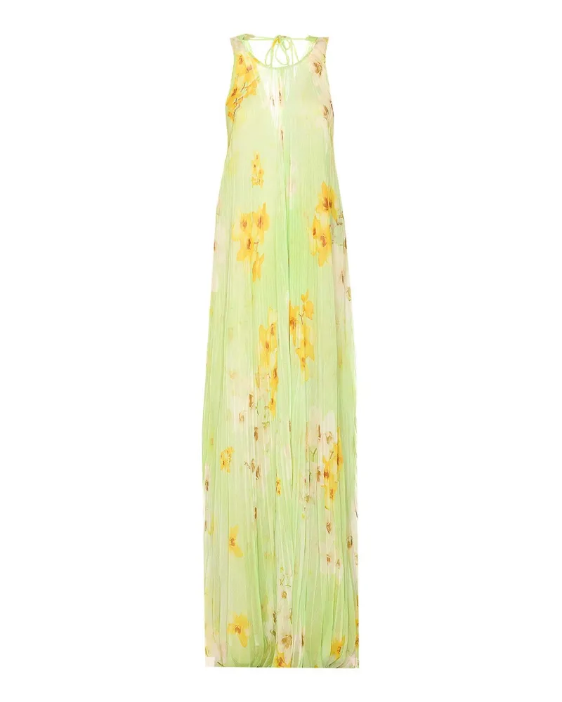 Pinko Knielanges Kleid - Grün Grün