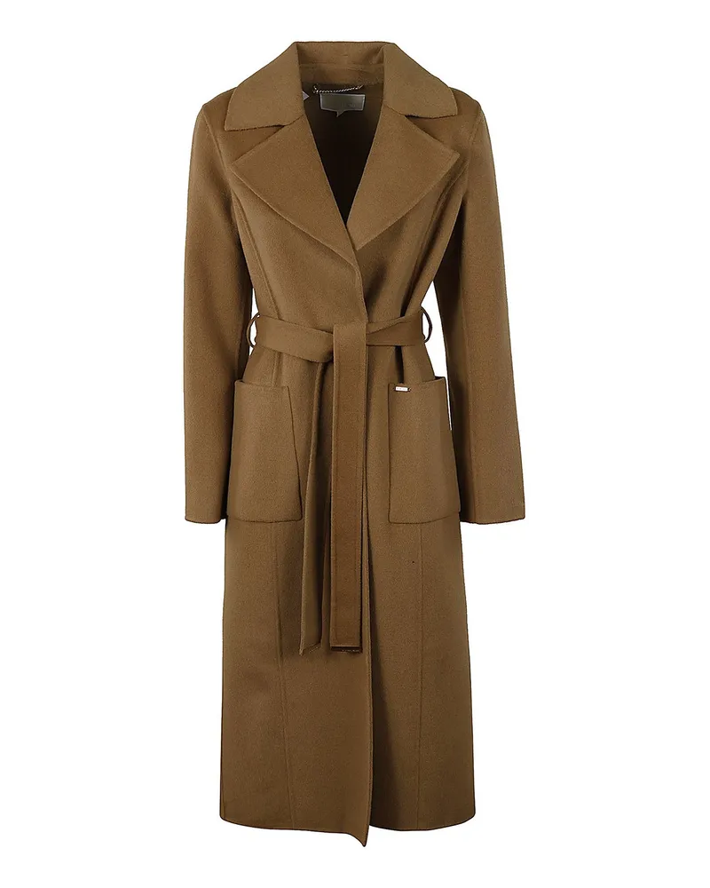 Michael Kors Kurzer Mantel - Camel Camel