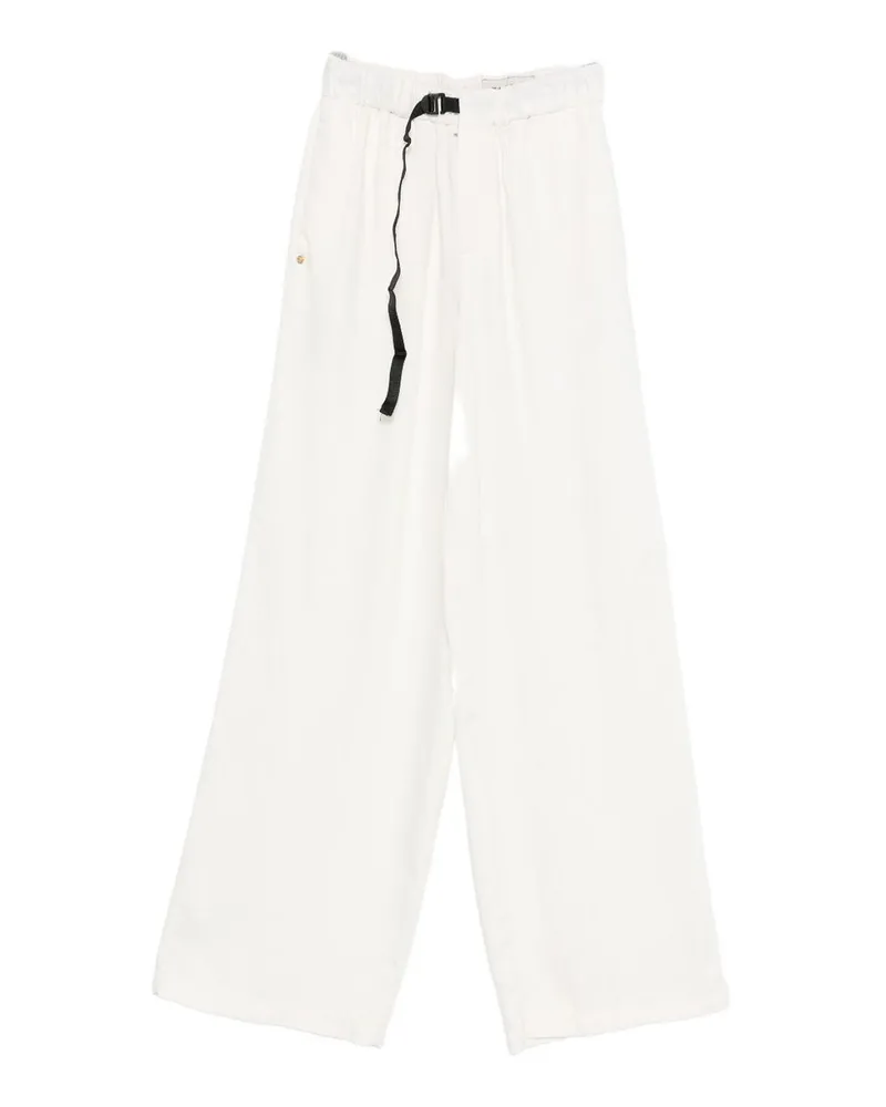 PLAN C Straight Leg Jeans - Creme Creme