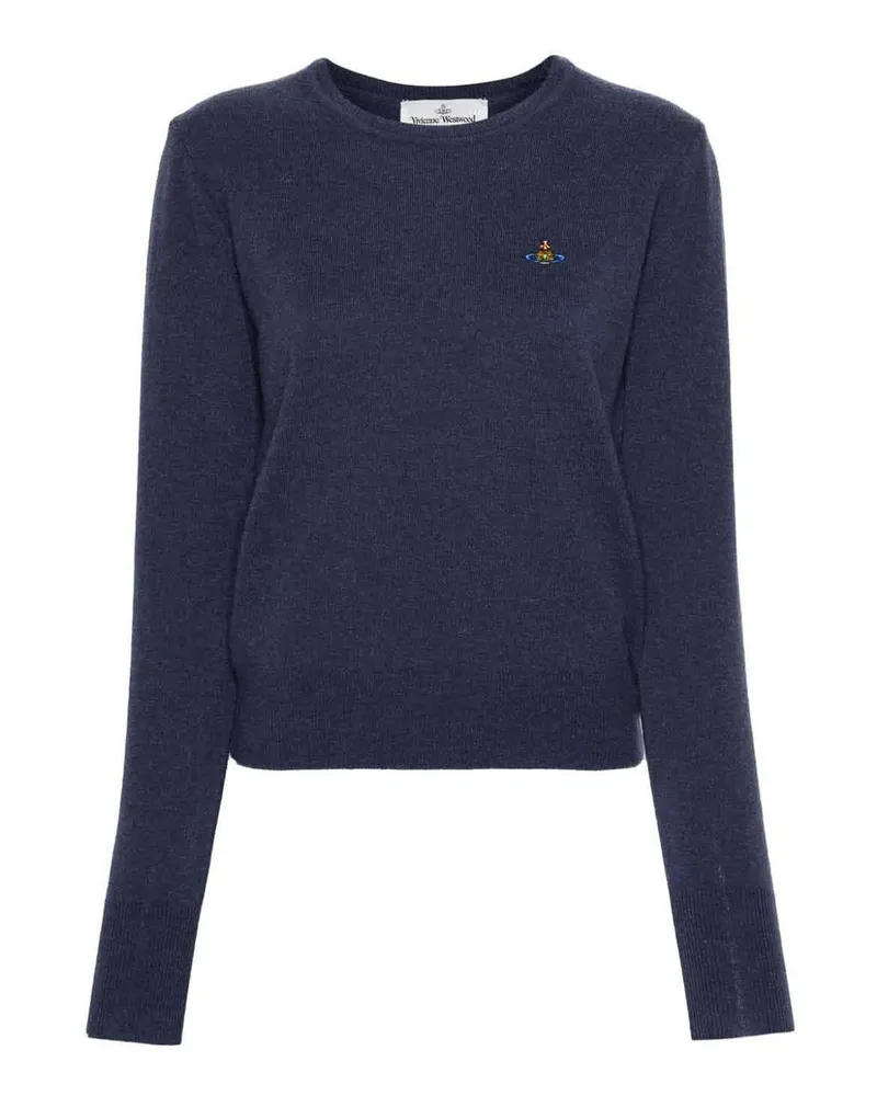 Vivienne Westwood Rundhalspullover - Blau Blau