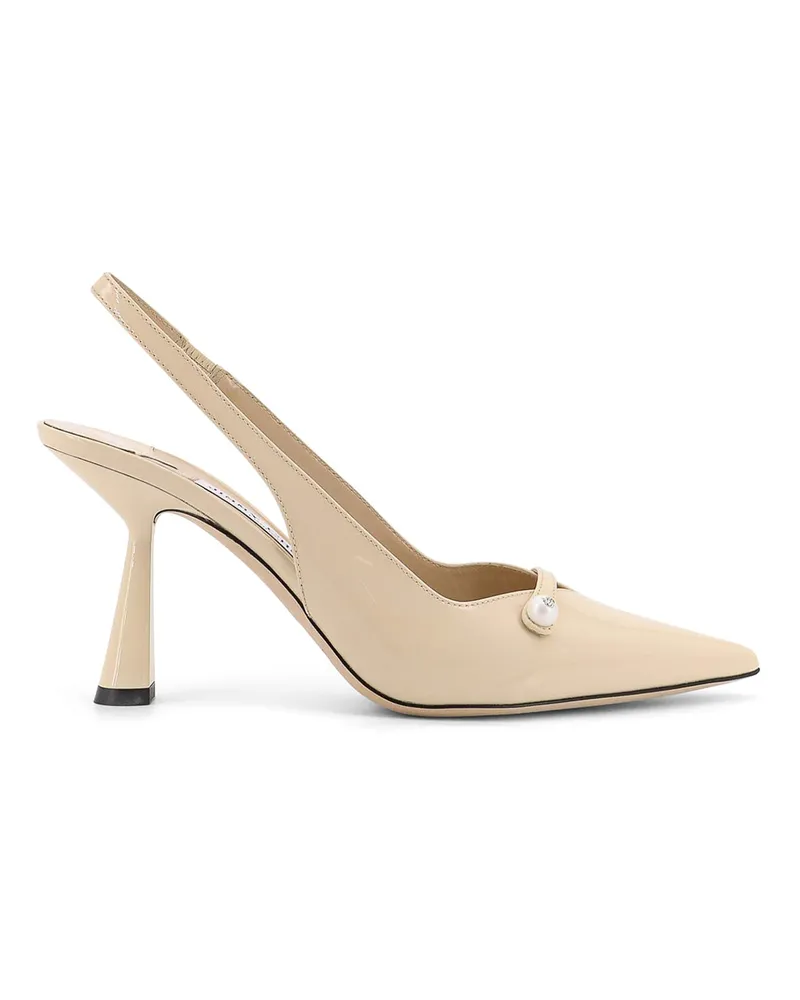 Jimmy Choo Pumps - Weiß Creme