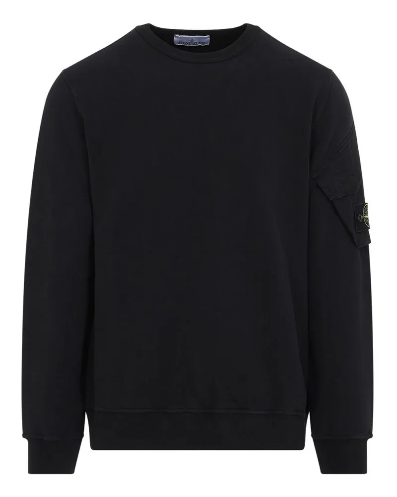 Stone Island Sweatshirt - Schwarz Schwarz