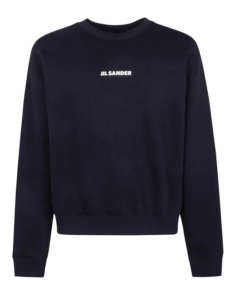 Jil Sander Rundhalspullover - Schwarz Schwarz