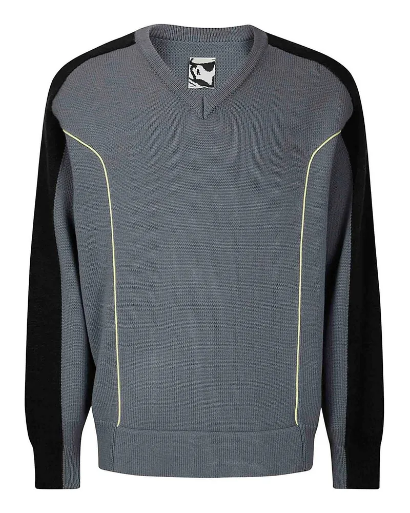 GR10K U-Boot-Pullover - Grau Grau