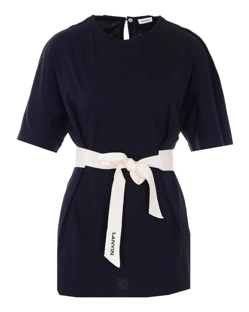 Lanvin T-Shirt - Schwarz Schwarz