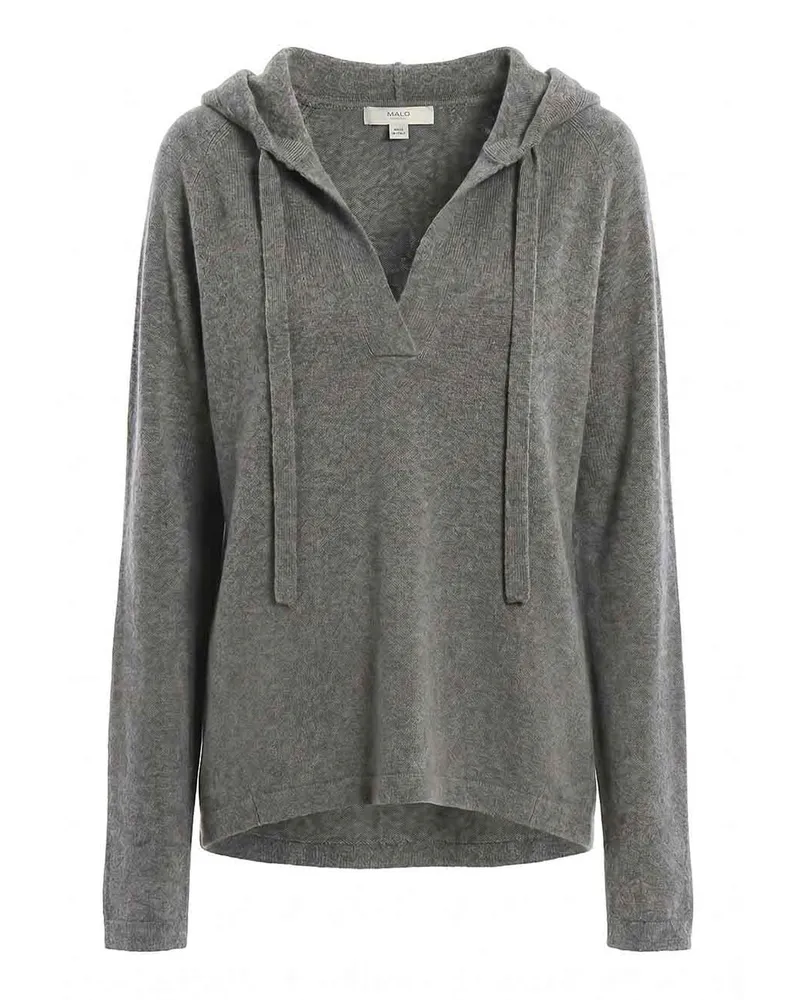Malo Rundhalspullover - Taupe Taupe