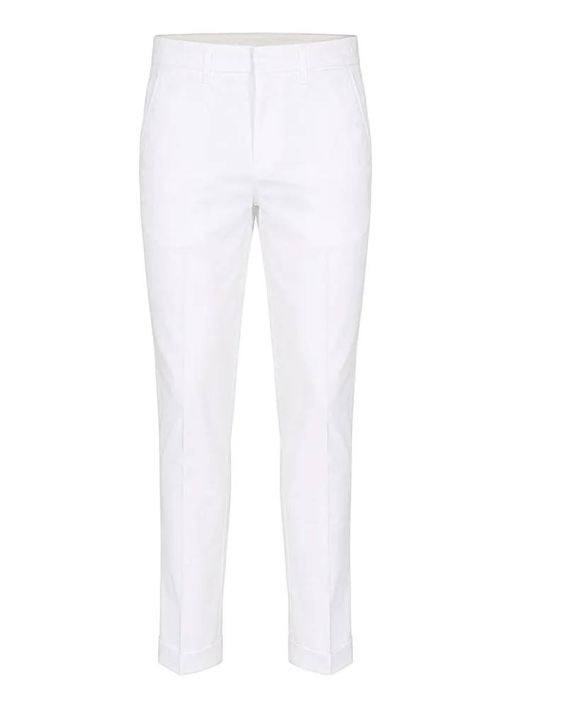 Fay Casual Hose - Weiß Weiß