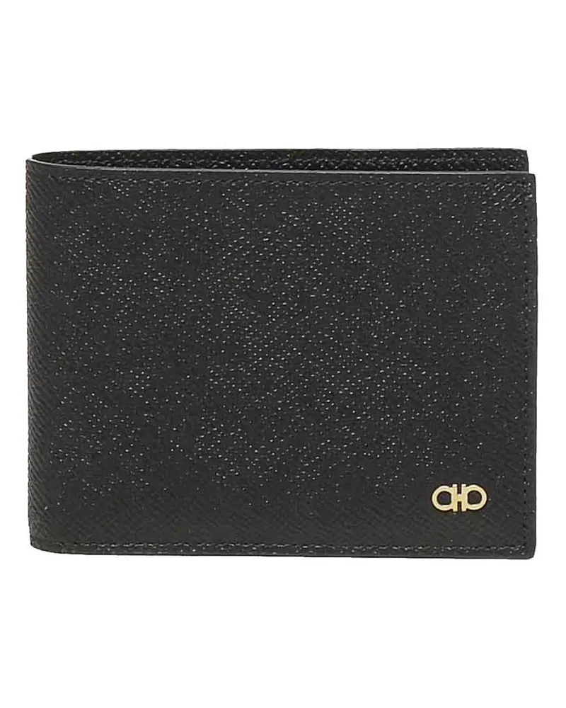 Ferragamo Portemonnaie - Schwarz Schwarz