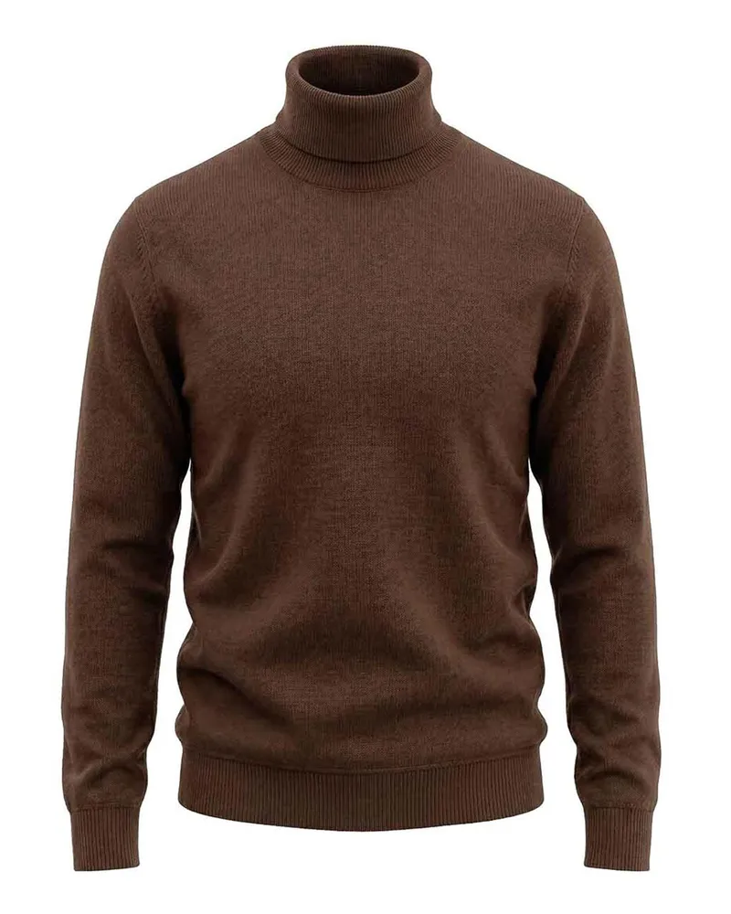 Drumohr  Rollkragenpullover - Braun Braun