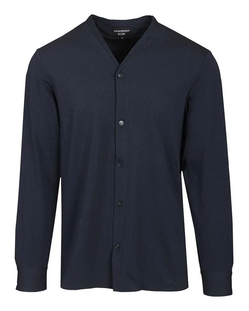 Emporio Armani Hemd - Blau Blau