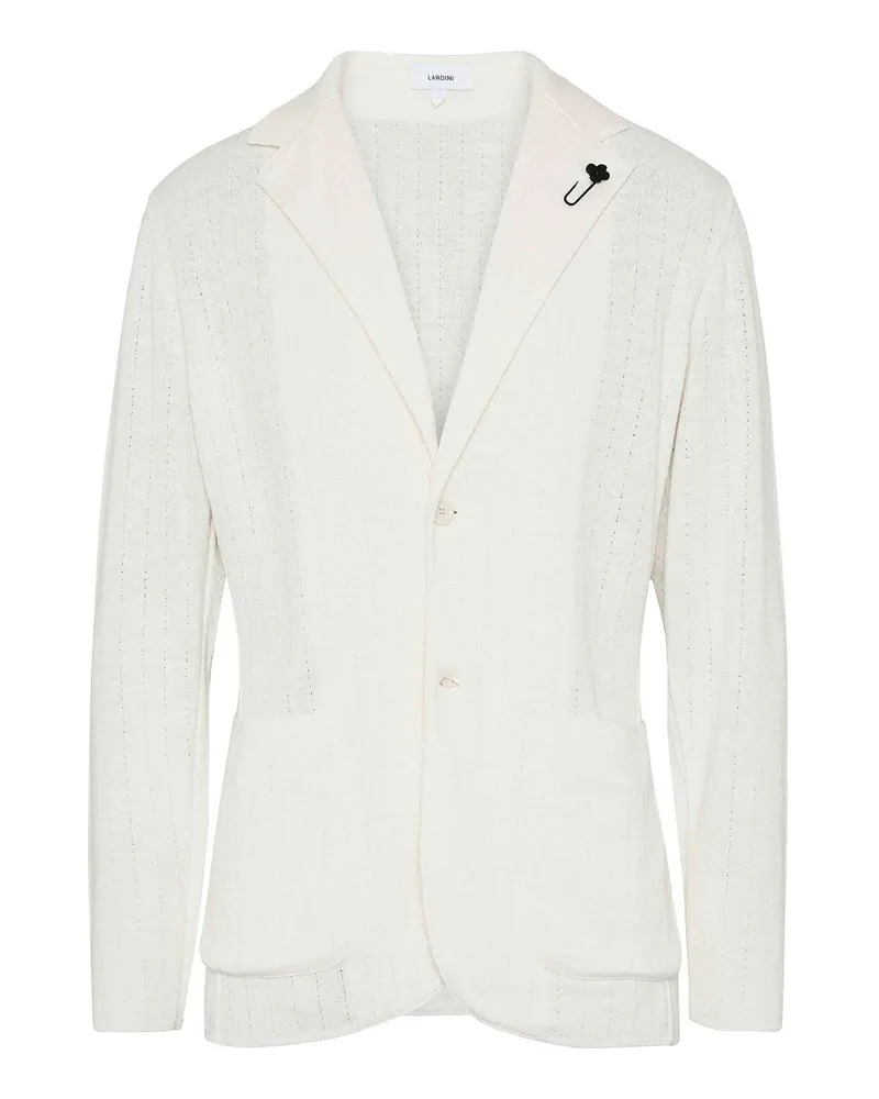 LARDINI Casualjacke - Weiß Weiß