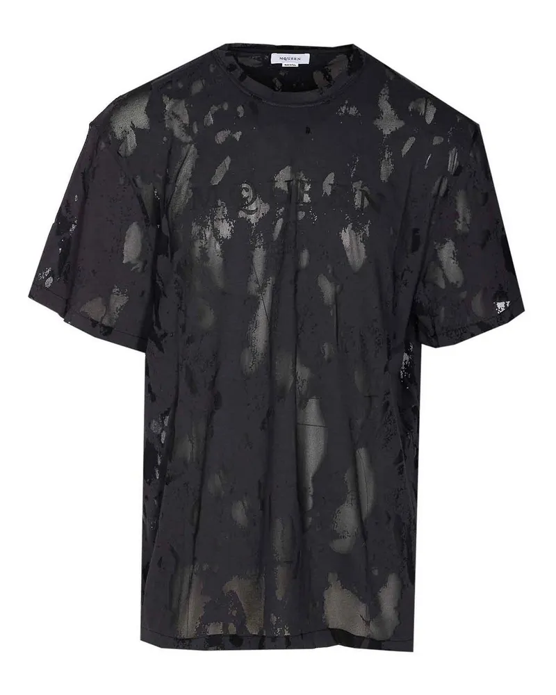 Alexander McQueen T-Shirt - Schwarz Schwarz
