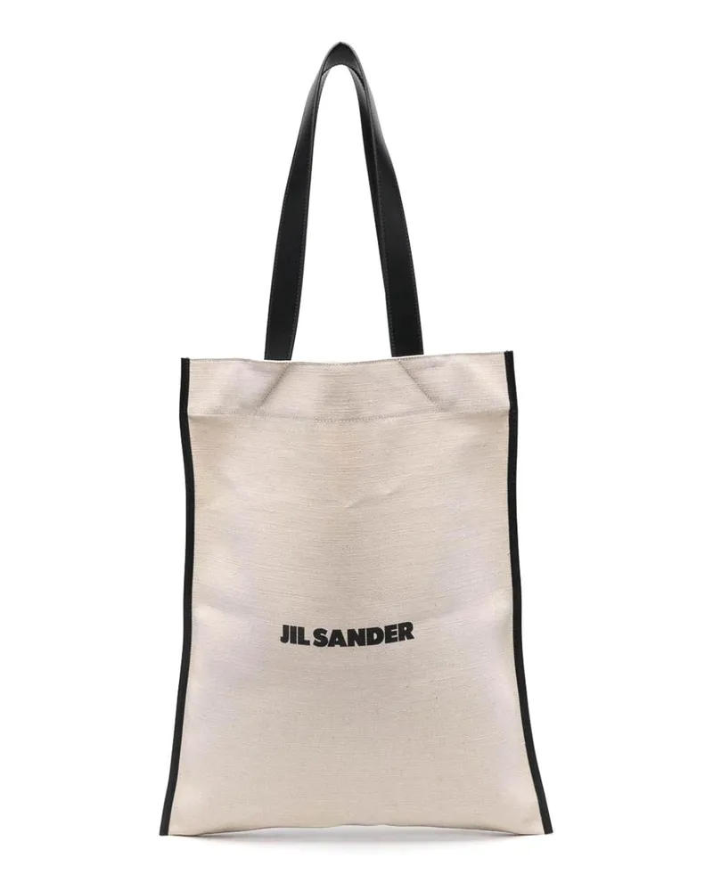 Jil Sander Shopper - Weiß Weiß