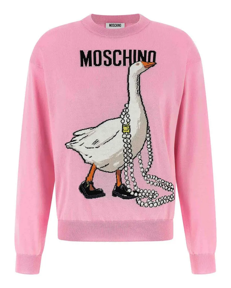 Moschino Rundhalspullover - Keine Nude