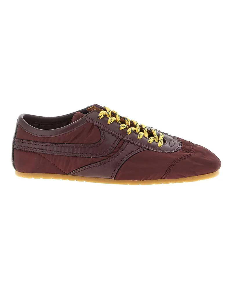 Dries van Noten Sneaker - Dunkelrot Dunkelrot