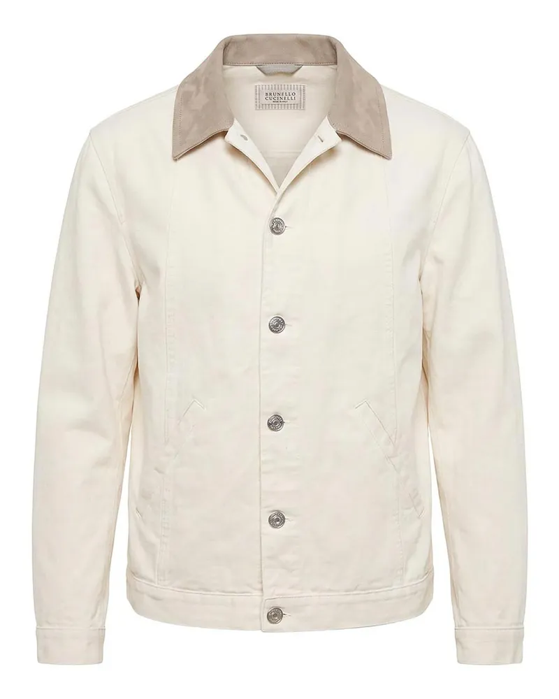 Brunello Cucinelli Casualjacke - Weiß Weiß