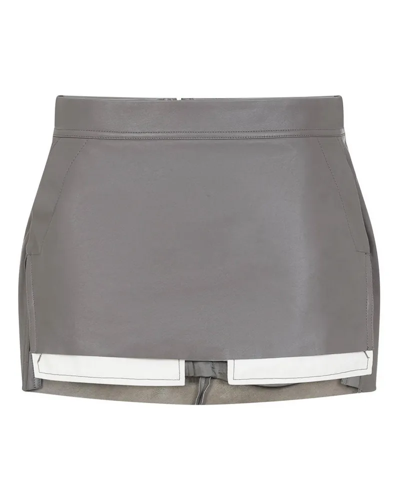 Rick Owens Minirock - Braun Grau