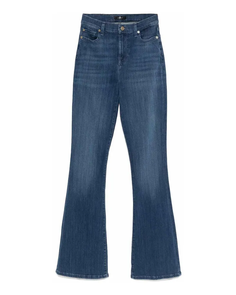 7 for all mankind Bootcut Jeans - Blau Blau