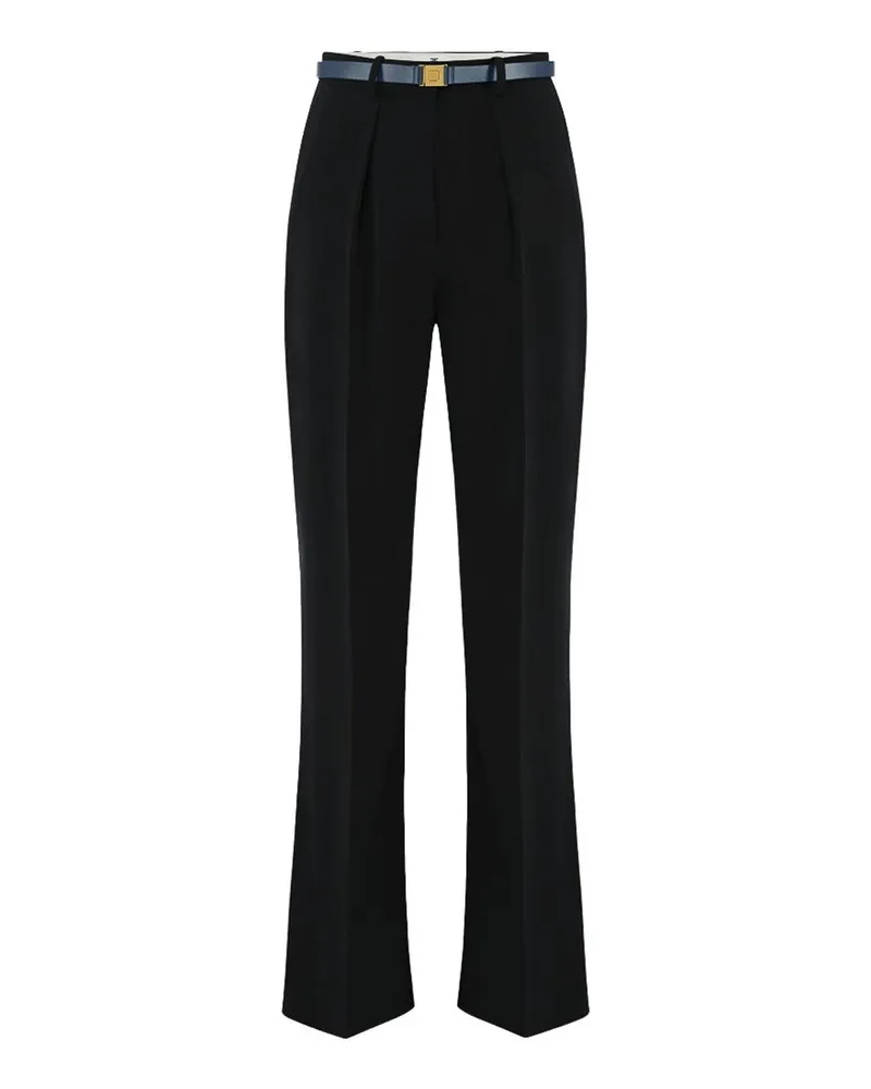 Elisabetta Franchi Casual Hose - Schwarz Schwarz