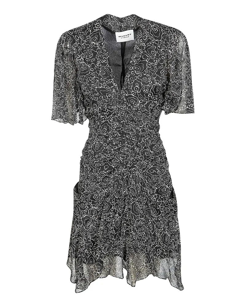 Étoile Isabel Marant Kurzes Kleid - Schwarz Schwarz