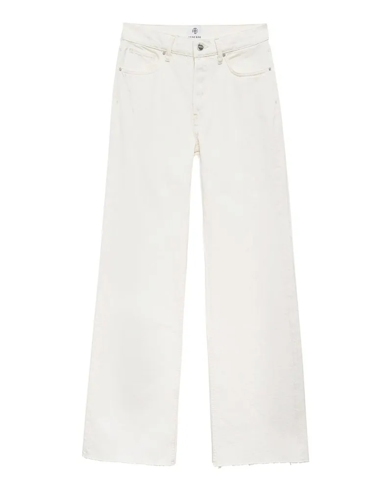 Anine Bing Bootcut Jeans - Weiß Weiß