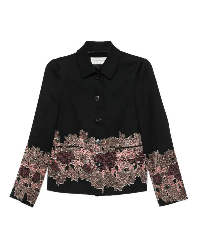 Dries van Noten Blazer - Schwarz Schwarz
