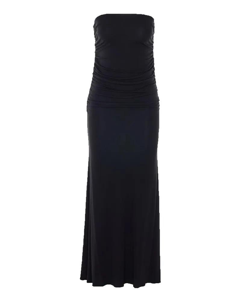 Elisabetta Franchi Schlagjeans - Schwarz Schwarz