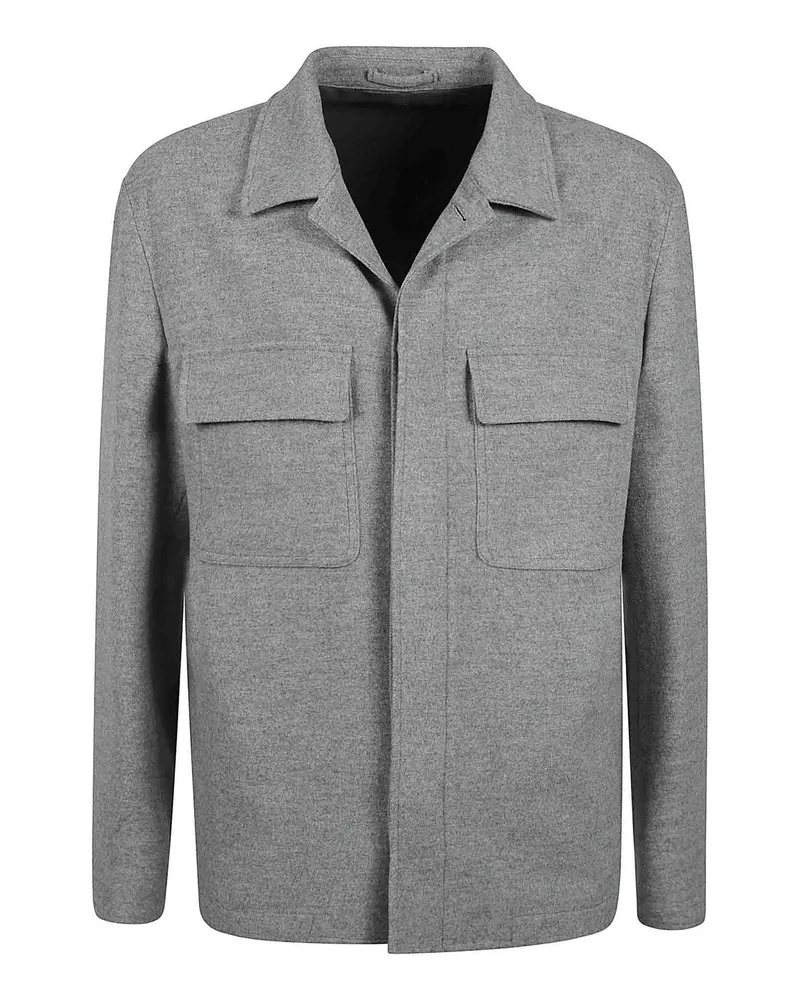 LARDINI Kurzer Mantel - Schwarz Schwarz