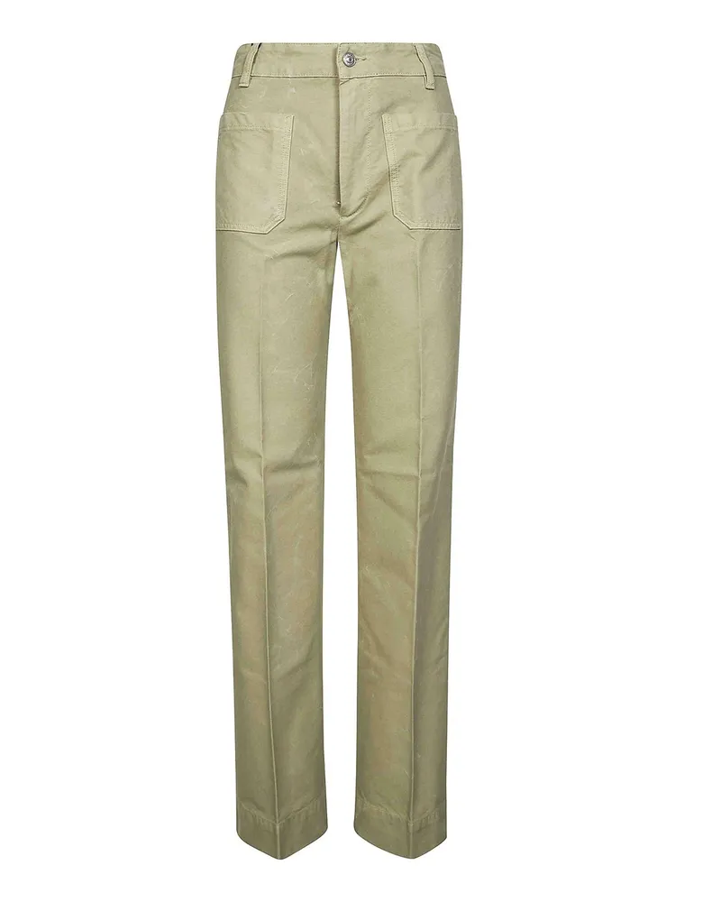 Victoria Beckham Straight Leg Jeans - Grau Grau