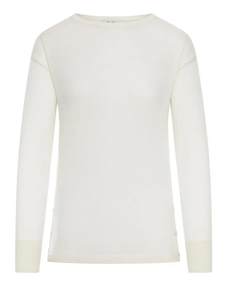 Max Mara Rundhalspullover - Nude Nude