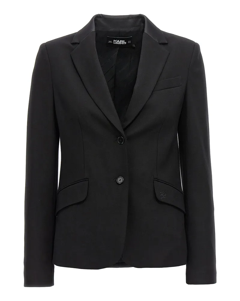 Karl Lagerfeld Blazer - Schwarz Schwarz