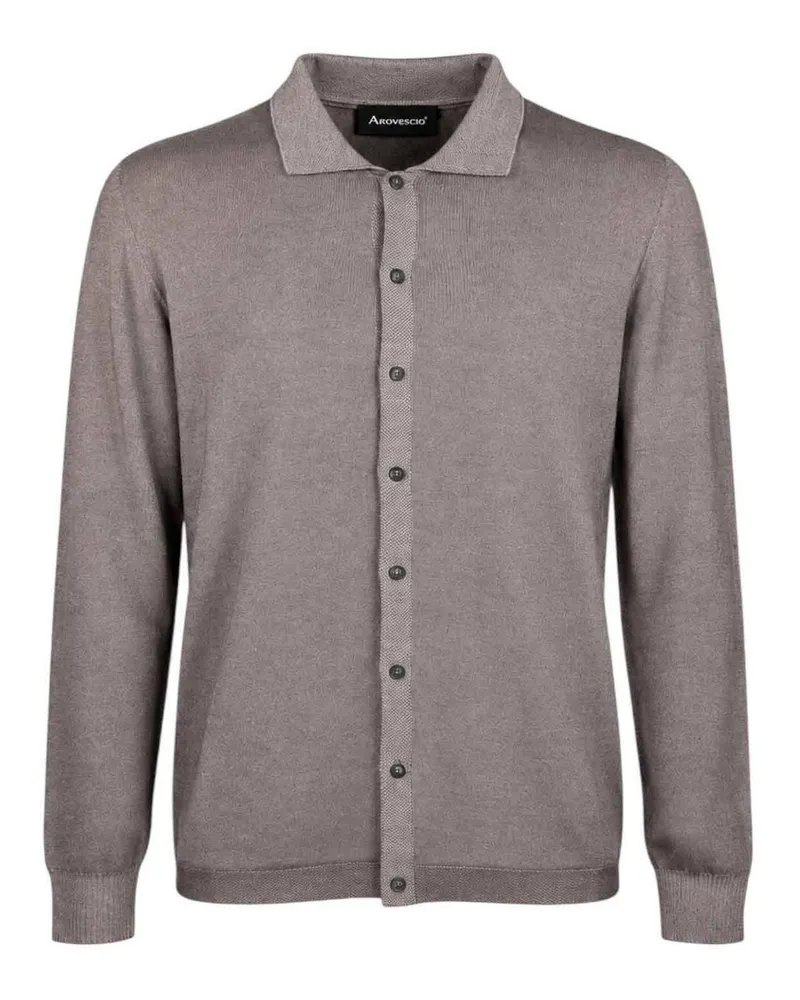 Arovescio Hemd - Taupe Taupe