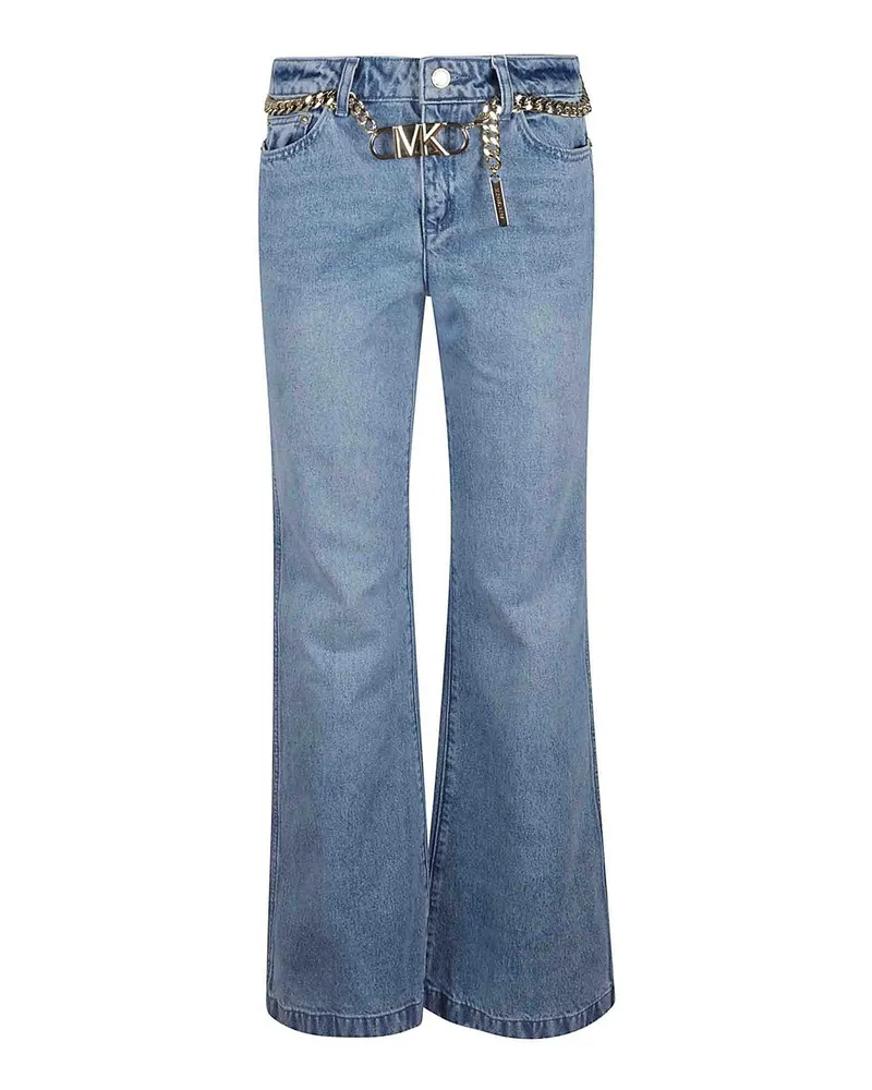 Michael Kors Bootcut Jeans - Blau Blau