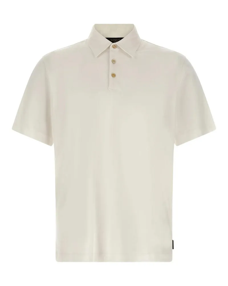 Zanone Poloshirt - Weiß Weiß