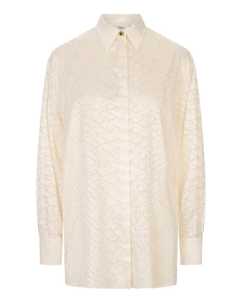 Roberto Cavalli Hemd - Weiß Weiß
